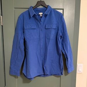 L.L. Bean Classic Blue Chamois Shirt
